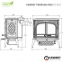 Чугунная печь KAWMET Premium ARES S7 ECO (11.3 kW) купить